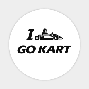 Kart - I love go kart Magnet